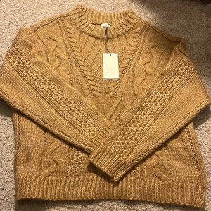 Cozy brown sweater!